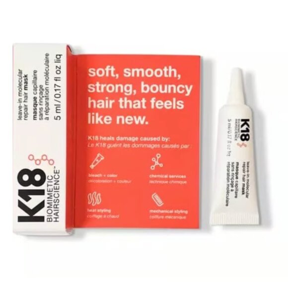 NWT K18 Biomimetic Hairscience Leave-In Molecular Repair Hair Mask - Picture 1 of 3